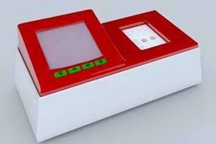 The schematic diagram of the coagulation analyzer.