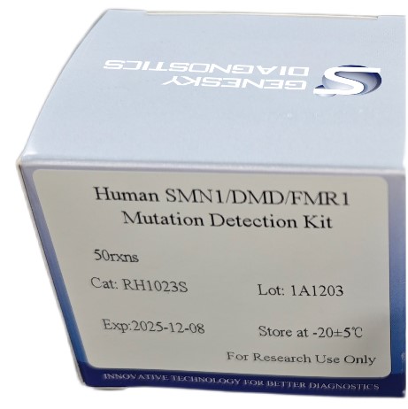 Image of human SMN1/DMD/FMR1 mutations detection kit. (Alta DiagnoTech)